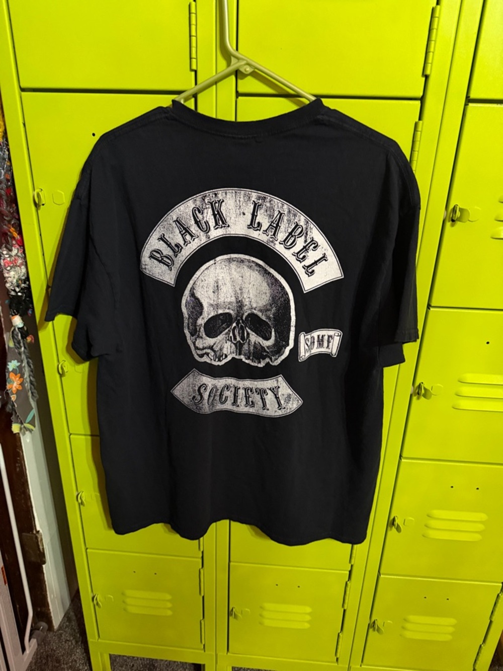 Black Label Society Graphic Tee with White Print - Picture 3 of 4